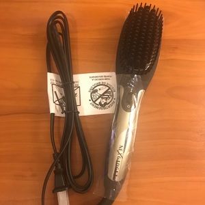 New Hair Straightening Ceramic Brush